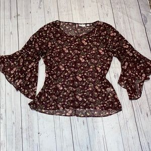 Beautiful boho sheer blouse.